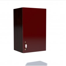 Corp superior 50 cu 1 usa Zebra MDF rosu simplu